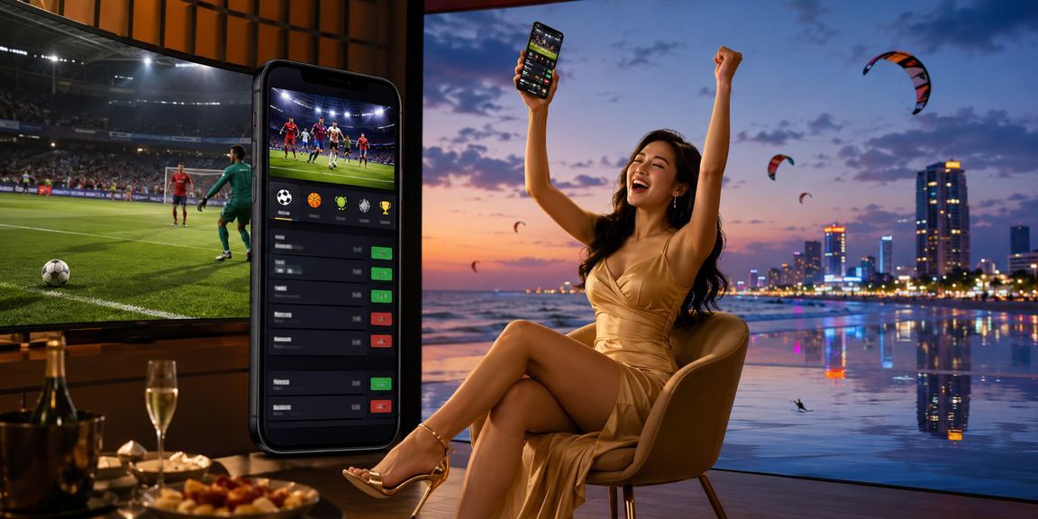 Người dùng Việt Nam theo dõi kèo thể thao trên minus8 tại Mũi Né